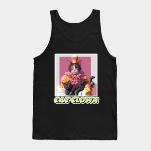 Cat Clown,Cat Joker,Cat Miaw Lover Tank Top